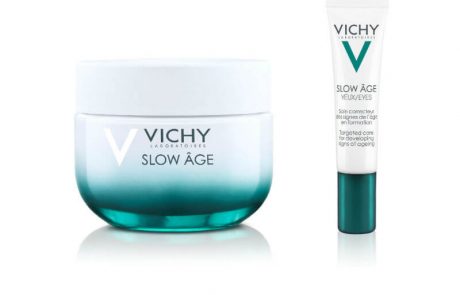 <span class="entry-title-primary">VICHY – מותג הדרמו-קוסמטיקה המוביל וישי משיק שני מוצרים חדשים בסדרת SLOW AGE</span> <span class="entry-subtitle">קרם יום להפחתת מראה סימני הגיל 30-SPF לעור רגיל עד יבש וקרם עיניים לטיפול ממוקד בהפחתת מראה סימני הגיל</span>