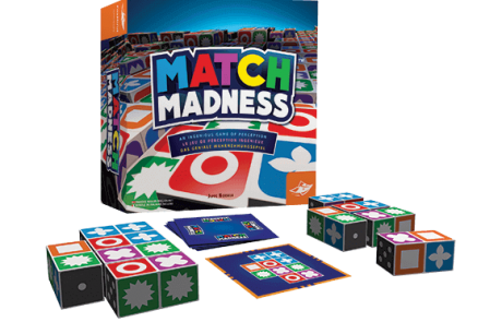 <span class="entry-title-primary">​פוקסמיינד משיקה משחק תחרותי מהיר: MATCH MADNESS – מפתח תפיסה חזותית וחשיבה לוגית</span> <span class="entry-subtitle">השחקן הראשון שיתאים את הקוביות למוצג בקלף התמונה בצורה המושלמת הוא הזוכה. צאו לדרך!</span>