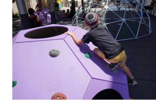 סוכות במוזיאון המדע ירושלים.