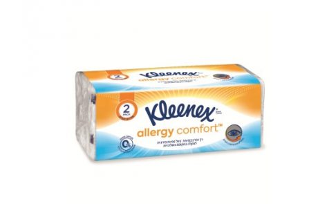 <span class="entry-title-primary">קלינקס משיק – Kleenex Allergy Comfort – טישו היפואלרגני.</span> <span class="entry-subtitle">נבדק דרמטולוגית ומיוצר ללא כל תוספי ריח העלולים לייצר גירוי לסובלים מאלרגיה.</span>